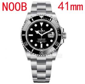 N廠黑水鬼多少錢?NOOB官方勞力士潛航者型126610黑水鬼,41mm水鬼,6點有皇冠,原版開模,904精鋼材料按正品尺寸1:1做工,翠綠陶瓷圈口媲美正品